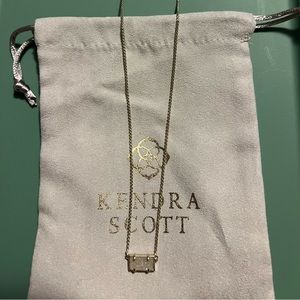 Kendra Scott Iridescent Drusy Pattie Necklace